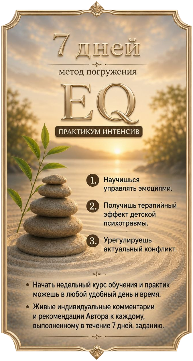 Практикум-интенсив «7 дней — метод погружения EQ»